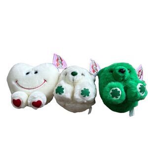 NWT Vtg 1994 Set of 3 Juliet the Heart 4 Patty  Patrick Puffkins Suffed Animal